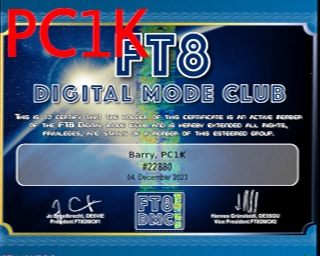 PC1K: 2023-12-04 de PI1DFT