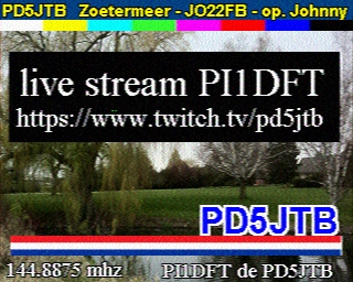 PD5JTB: 2026-02-08 de PI1DFT