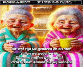 PA3MHV: 2026-03-08 de PI1DFT