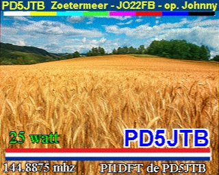 PD5JTB: 2026-06-08 de PI1DFT