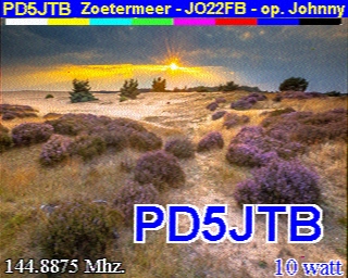 PD5JTB: 2026-06-15 de PI1DFT