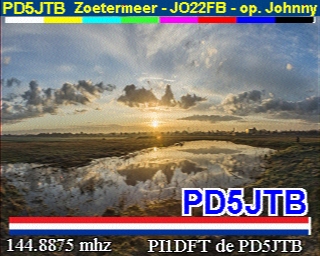 PD5JTB: 2026-06-21 de PI1DFT