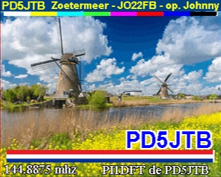 PD5JTB: 2026-06-22 de PI1DFT