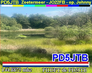 PD5JTB: 2026-06-22 de PI1DFT