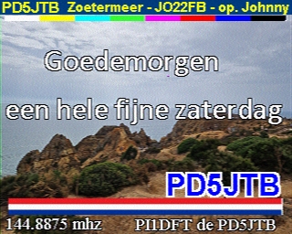 PD5JTB: 2026-07-04 de PI1DFT
