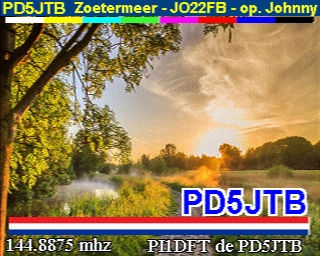 PD5JTB: 2026-07-13 de PI1DFT