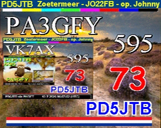 PD5JTB: 2026-07-13 de PI1DFT
