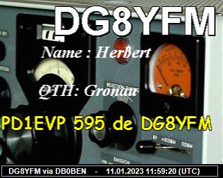 DG8YFM: 2023011111 de PI1DFT