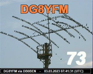 DG8YFM: 2023030307 de PI1DFT