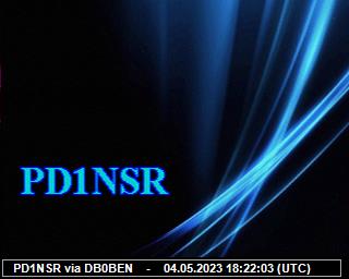 PD1NSR: 2023050418 de PI1DFT