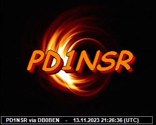 PD1NSR: 2023111321 de PI1DFT