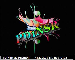 PD1NSR: 2023121621 de PI1DFT