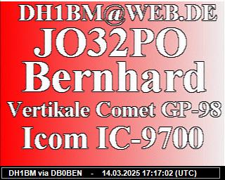 DH1BM: 2025031418 de PI1DFT