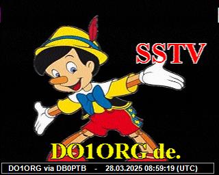 DO1ORG: 2025032809 de DB0BEN