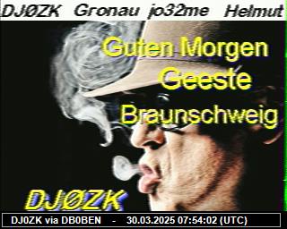 DJ0ZK: 2025033009 de PI1DFT