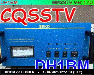 DH1BM: 2025041514 de PI1DFT