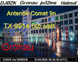 DJ0ZK: 2025042318 de PI1DFT