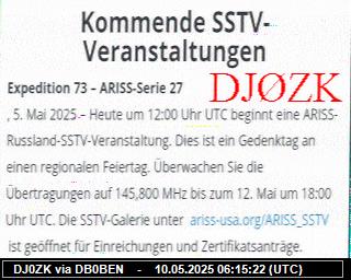 DJ0ZK: 2025051008 de PI1DFT