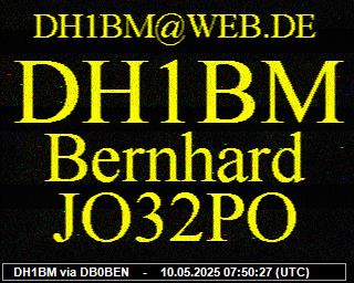 DH1BM: 2025051009 de PI1DFT