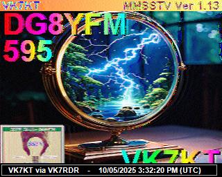 VK7KT: 2025051017 de DB0BEN