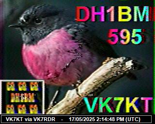 VK7KT: 2025051716 de DB0BEN