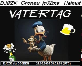 DJ0ZK: 2025052910 de PI1DFT