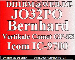 DH1BM: 2025060612 de PI1DFT