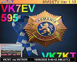 VK7KT: 2025061911 de DB0BEN