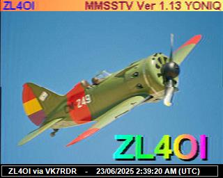 ZL4OI: 2025062304 de DB0BEN