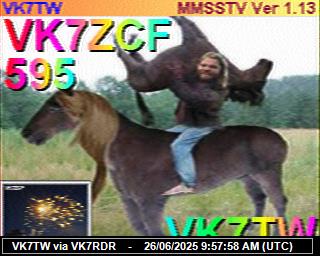 VK7TW: 2025062611 de DB0BEN