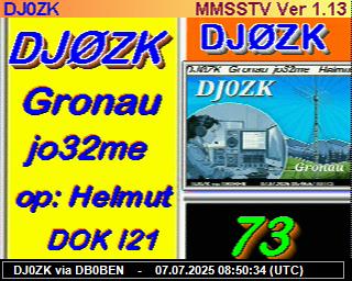 DJ0ZK: 2025070710 de PI1DFT