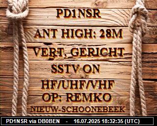 PD1NSR: 2025071620 de PI1DFT