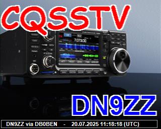 DN9ZZ: 2025072013 de DB0BEN