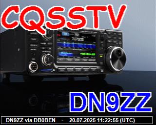 DN9ZZ: 2025072013 de DB0BEN