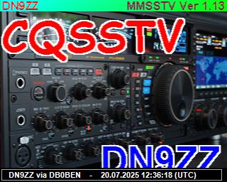 DN9ZZ: 2025072014 de DB0BEN