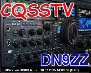 DN9ZZ: 2025072016 de DB0BEN