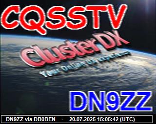 DN9ZZ: 2025072017 de DB0BEN