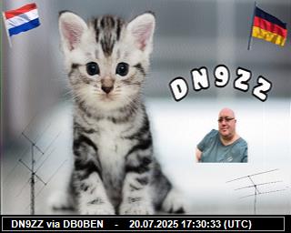 DN9ZZ: 2025072019 de DB0BEN