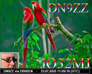 DN9ZZ: 2025072313 de DB0BEN