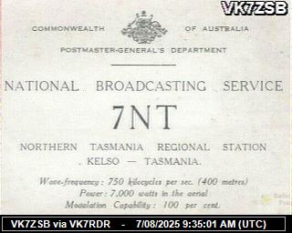 VK7ZCF: 2025080711 de DB0BEN