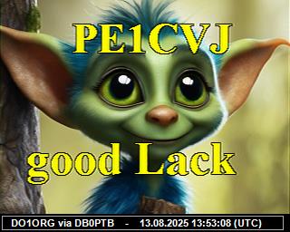 DO1ORG: 2025081315 de DB0BEN