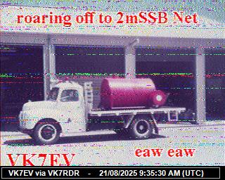 VK7EV: 2025082111 de DB0BEN