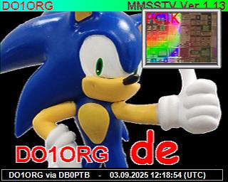 DO1ORG: 2025090314 de DB0BEN