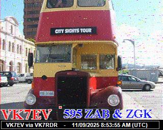 VK7EV: 2025091110 de DB0BEN