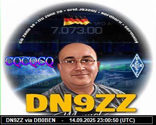 DN9ZZ: 2025091501 de DB0BEN
