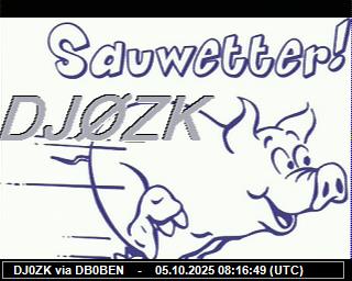 DJ0ZK: 2025100510 de PI1DFT