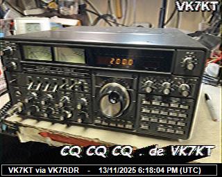 VK7KT: 2025111319 de DB0BEN