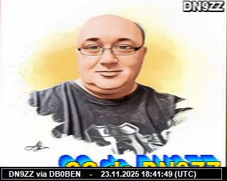 DN9ZZ: 2025112319 de DB0BEN