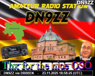 DN9ZZ: 2025112319 de DB0BEN