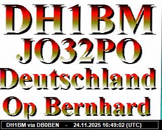 DH1BM: 2025112417 de PI1DFT